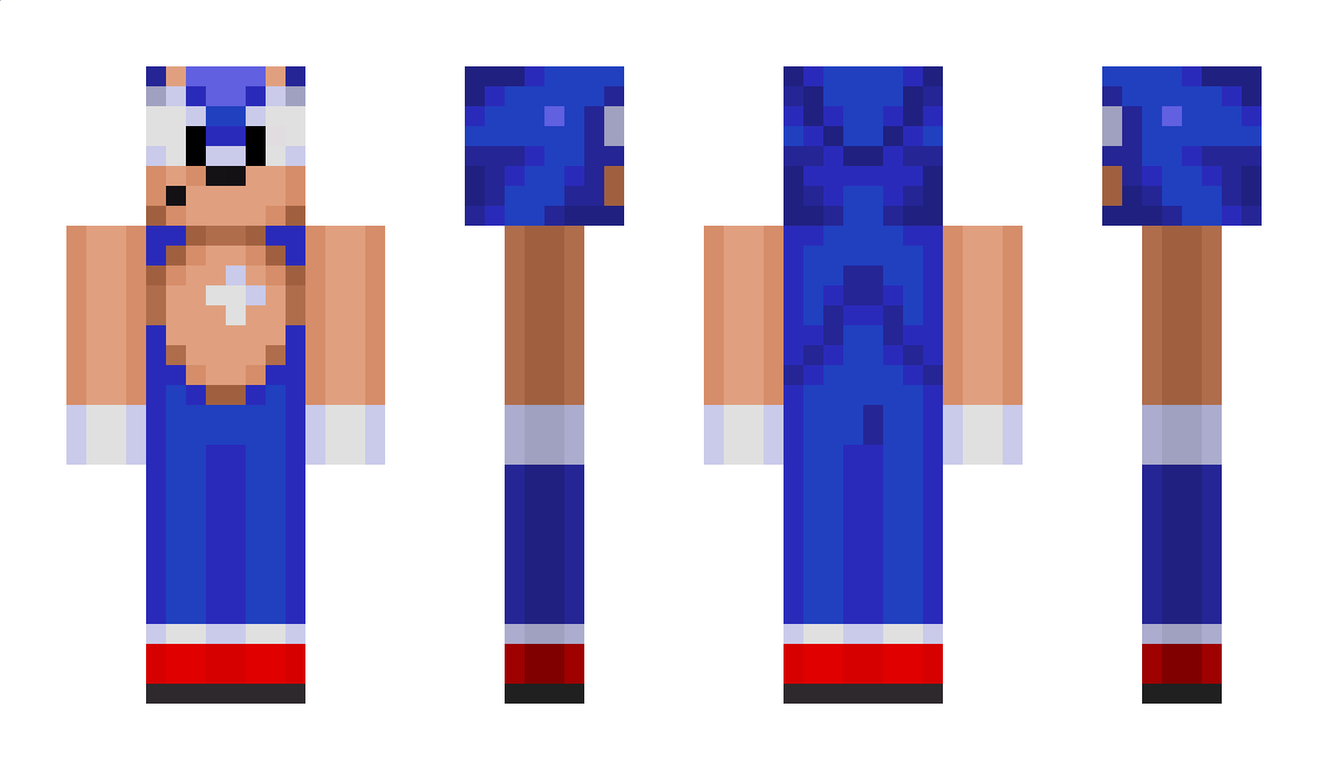 Sonic0 Minecraft Skin