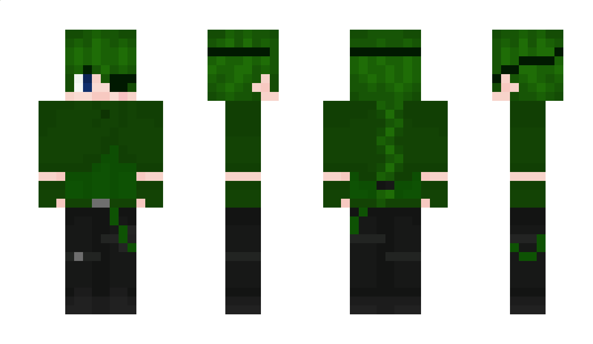 OneZombieCreeper Minecraft Skin