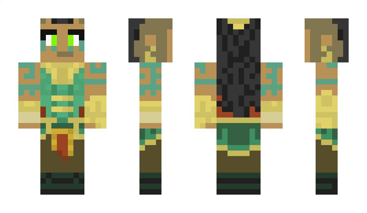 Illaoi Minecraft Skin