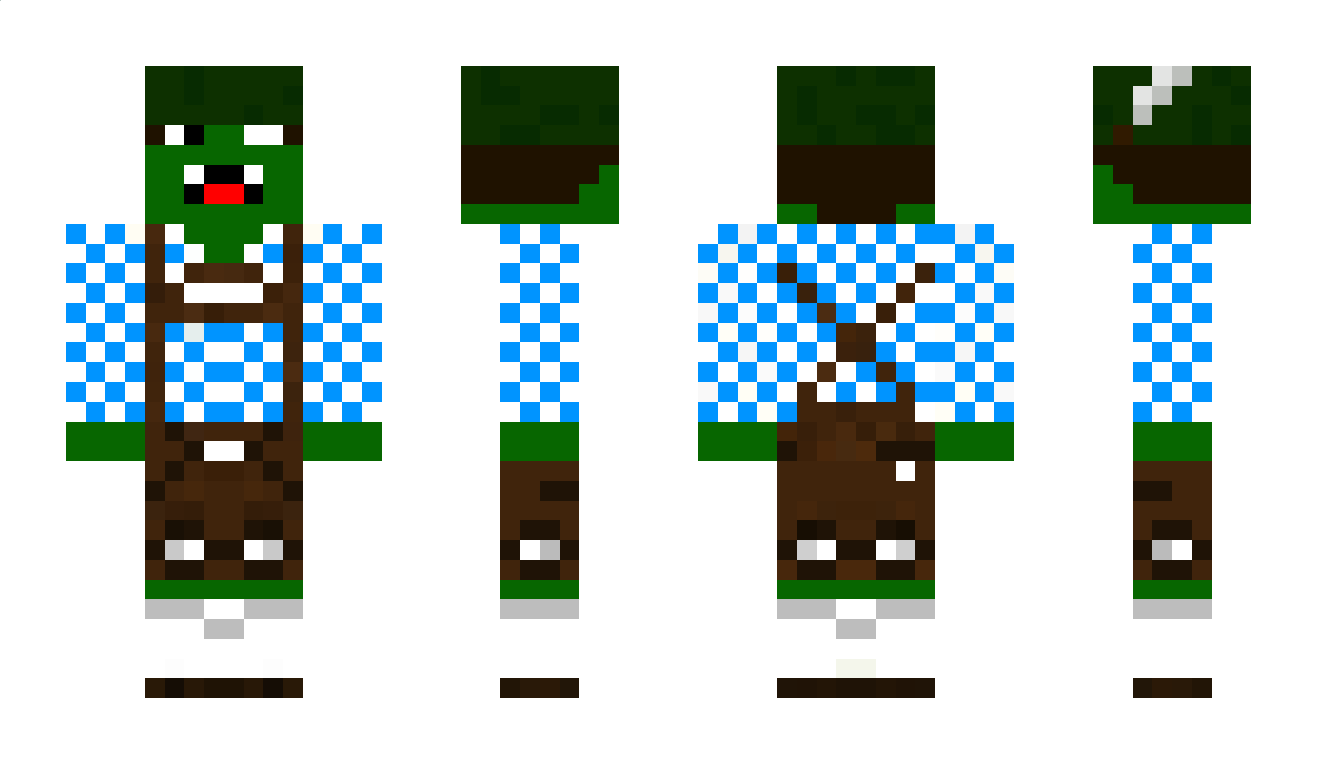 CrazyZombie Minecraft Skin