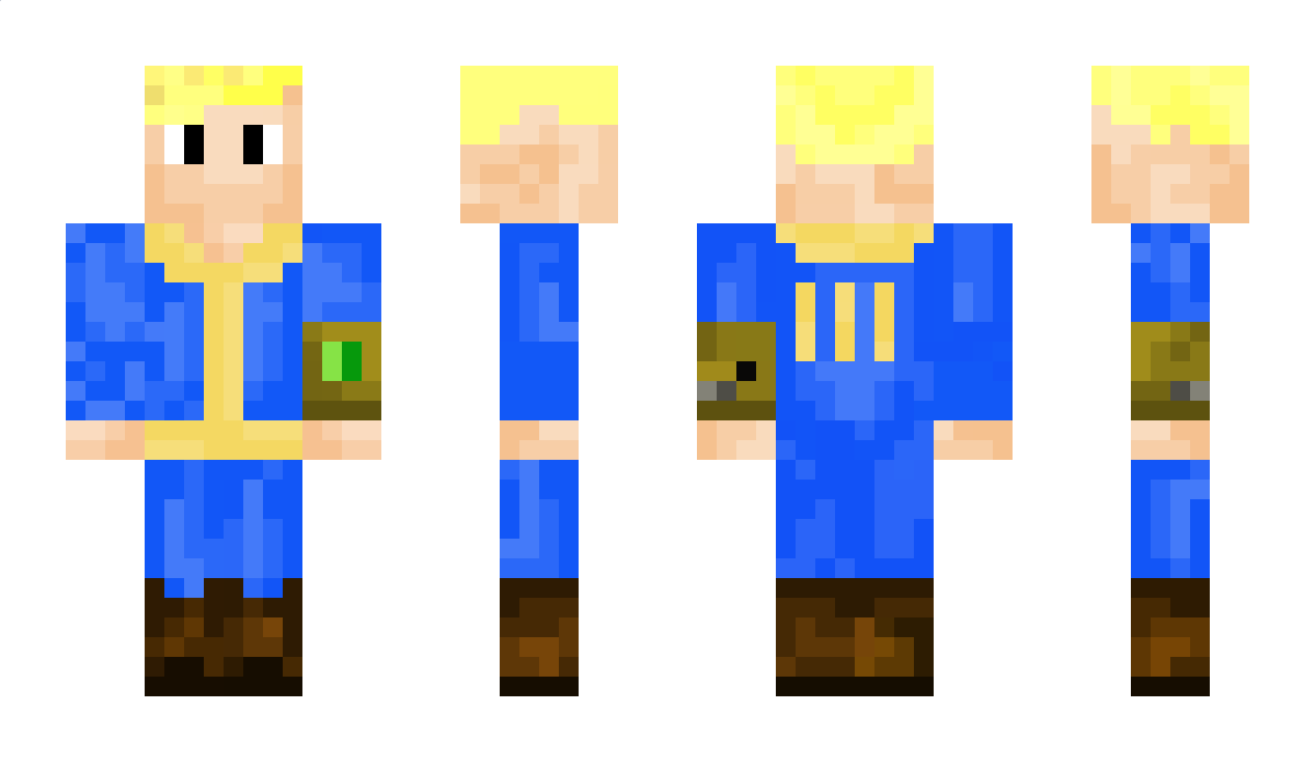 PipBoy Minecraft Skin