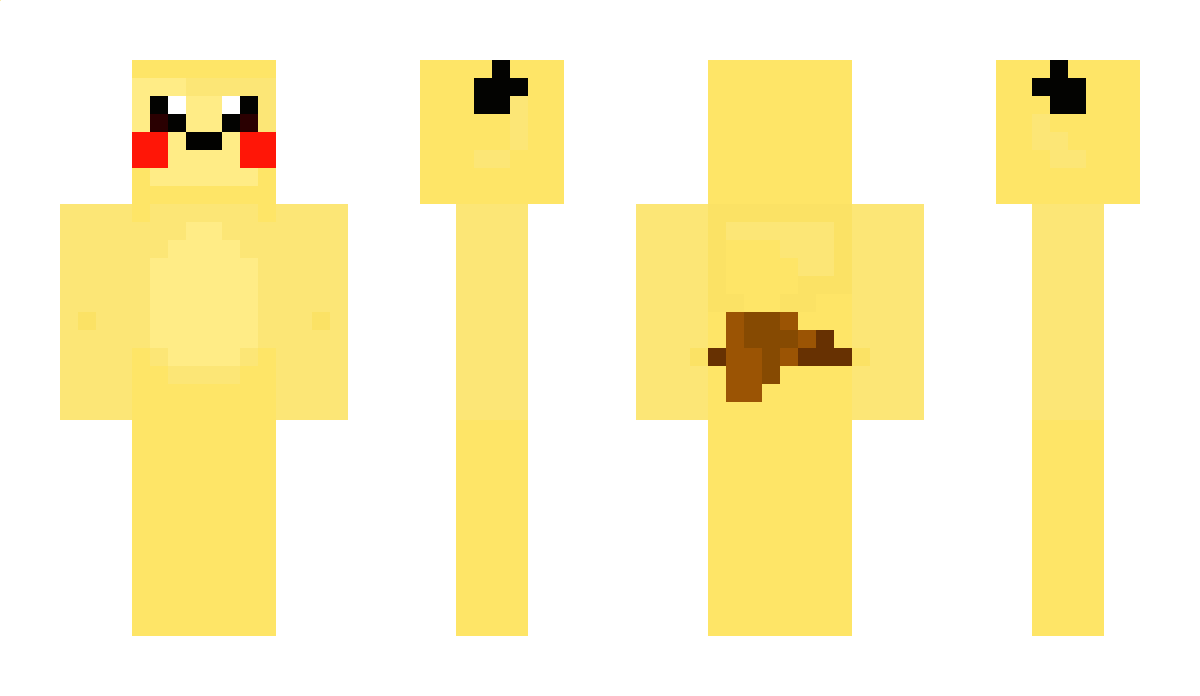 Pikachu14441 Minecraft Skin