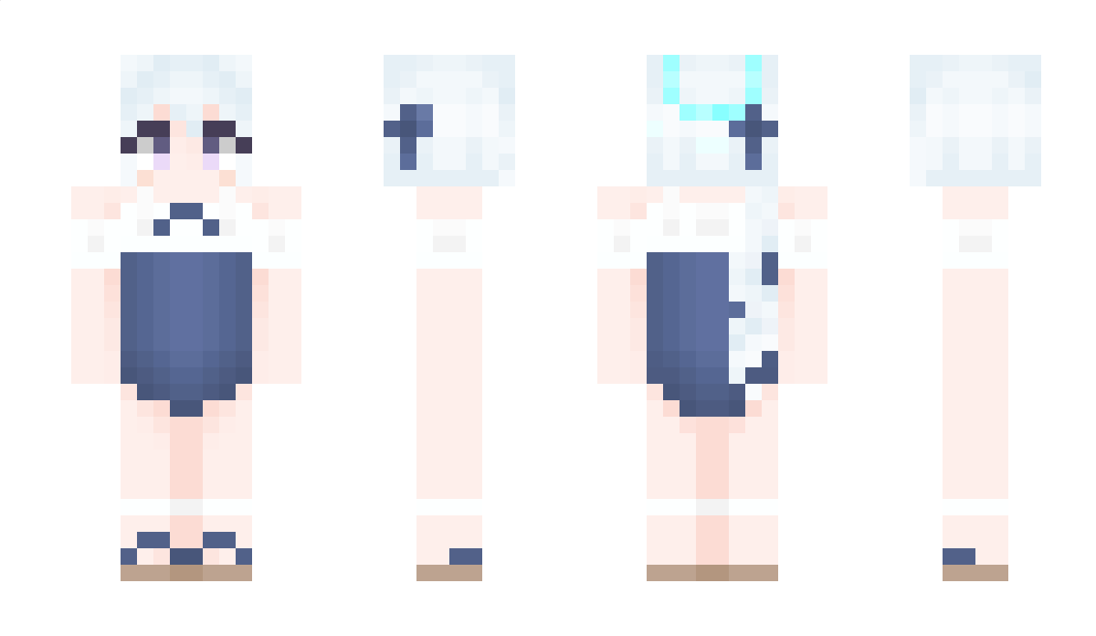 HayaseYuuka Minecraft Skin