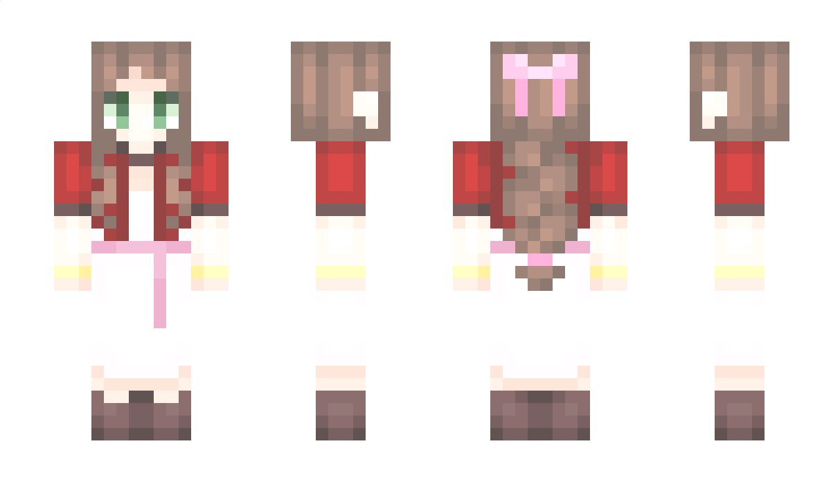 Aerith Minecraft Skin