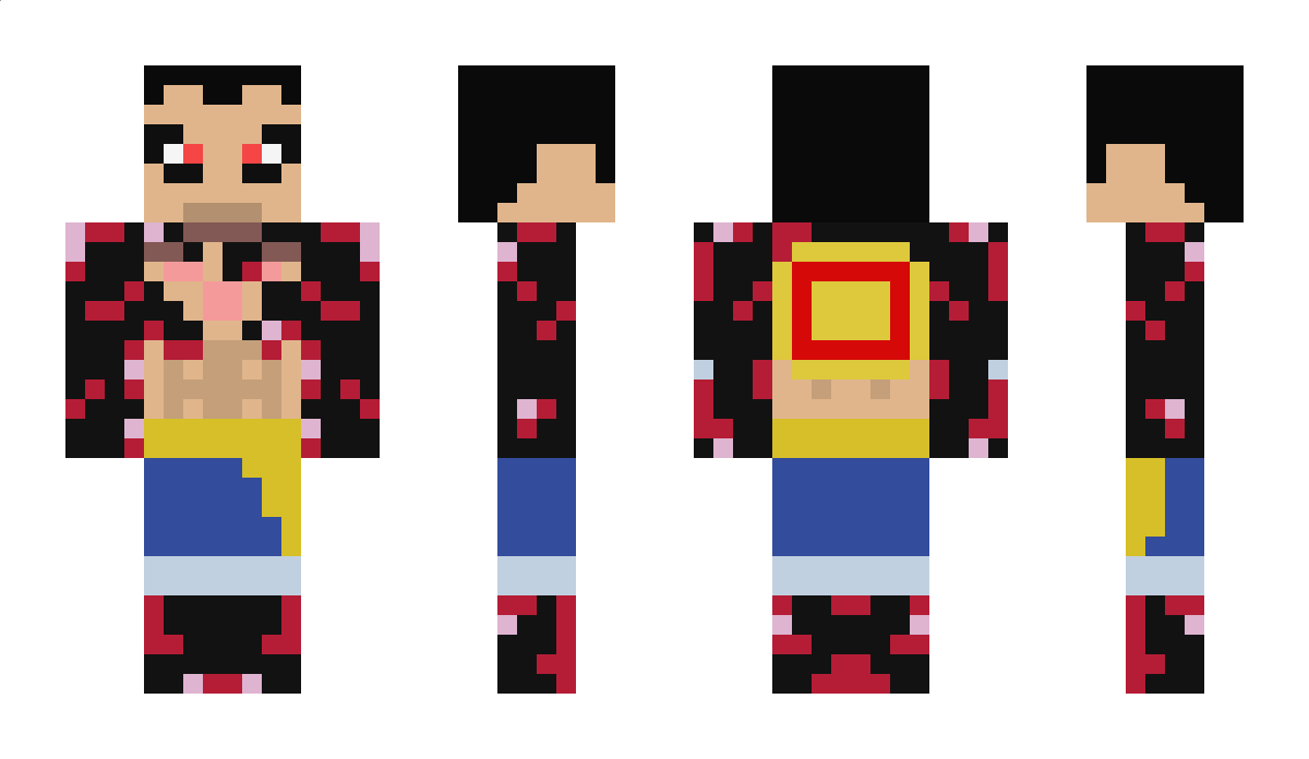 luffy2 Minecraft Skin