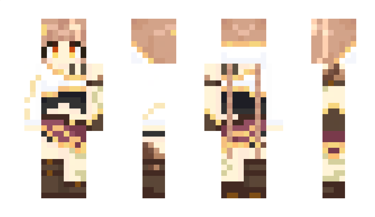 MonaEuphelia Minecraft Skin