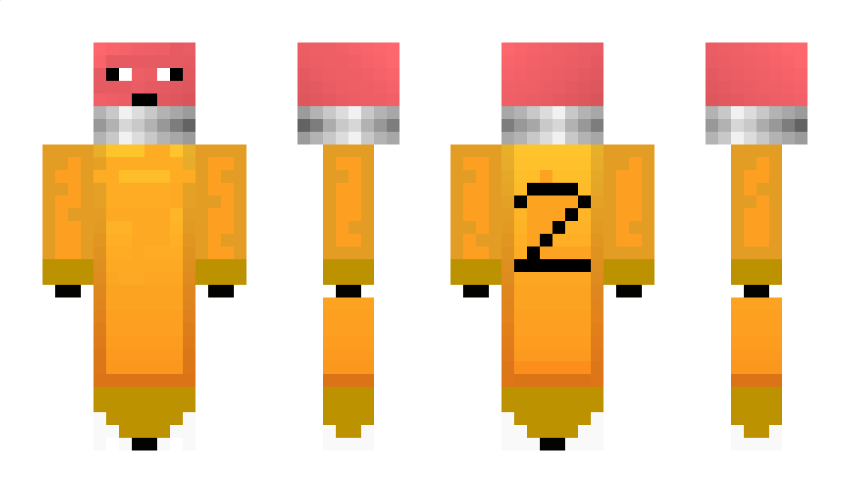 NumberTwo Minecraft Skin