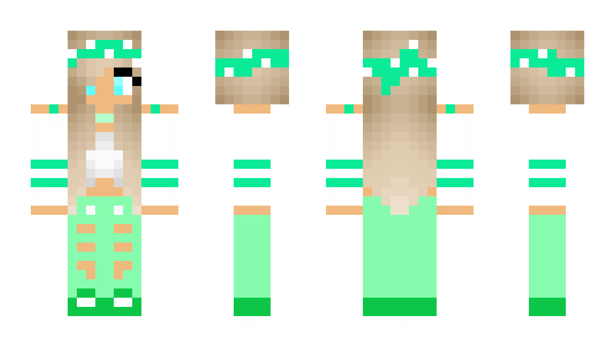 Greenhoodie Minecraft Skin