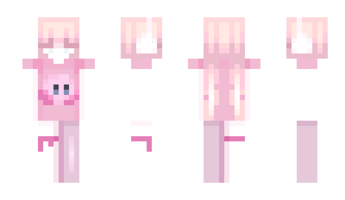 CuteKirbyGrl Minecraft Skin