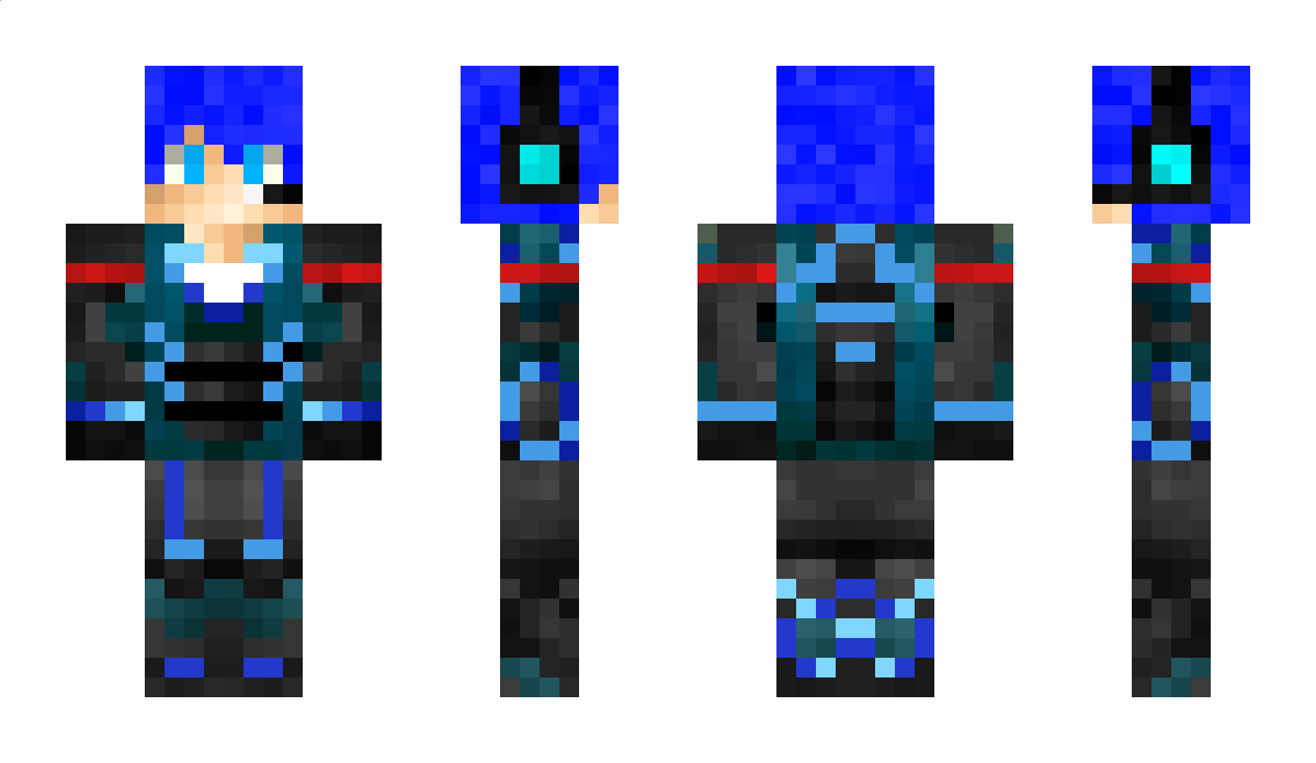 Yasablue Minecraft Skin