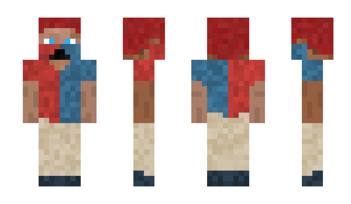 RedDragon8U Minecraft Skin