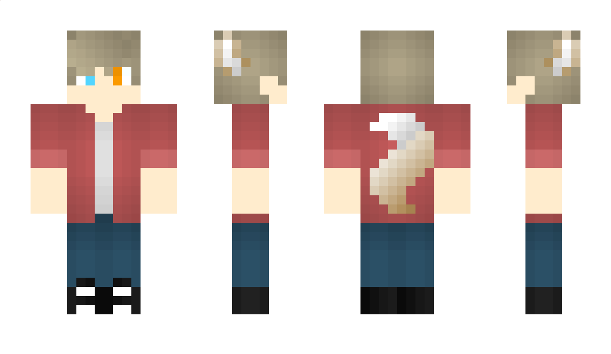 RedCreeperGames Minecraft Skin