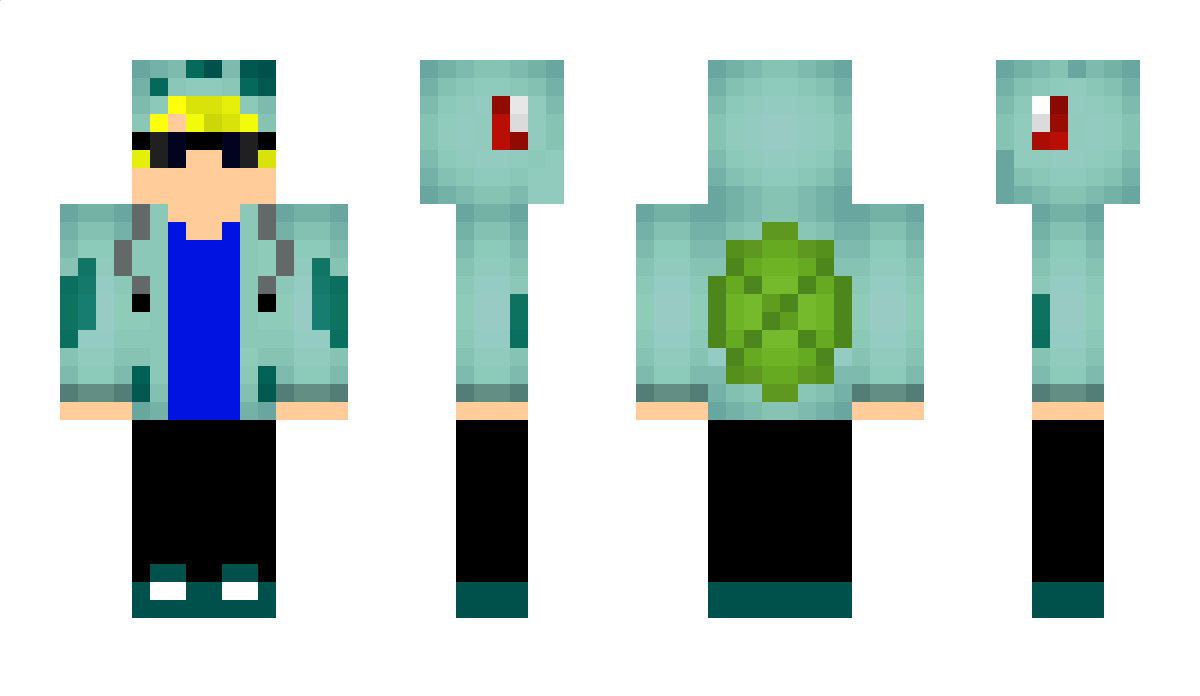 3FromTheBack Minecraft Skin