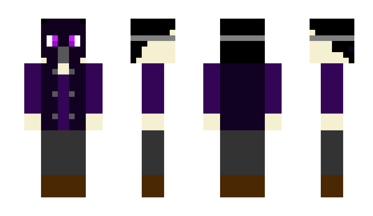 CresentTheCrow Minecraft Skin