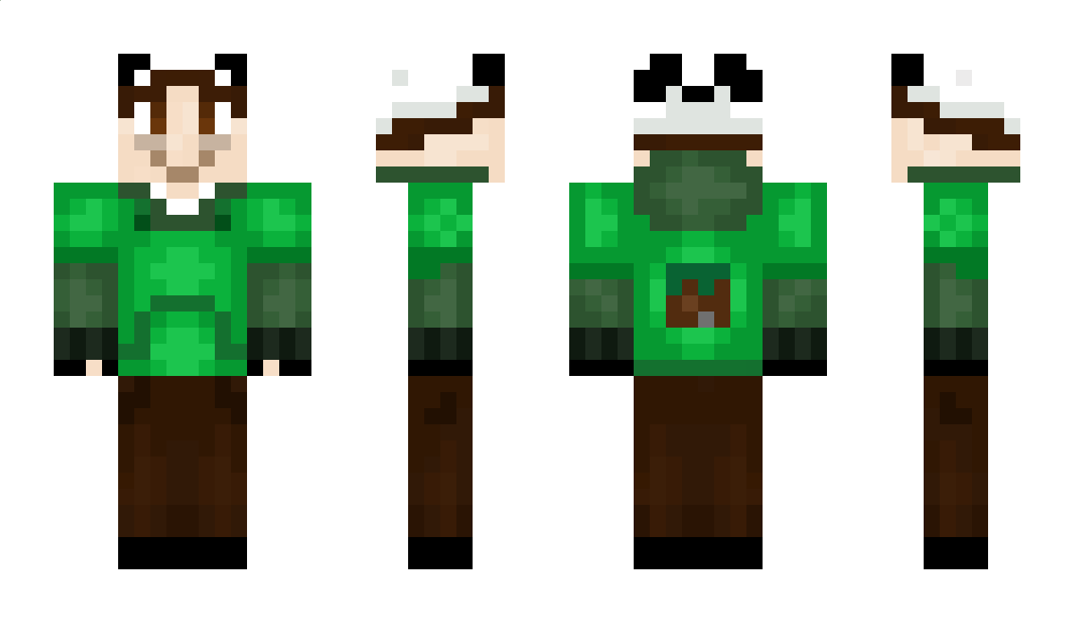 MattePanda Minecraft Skin