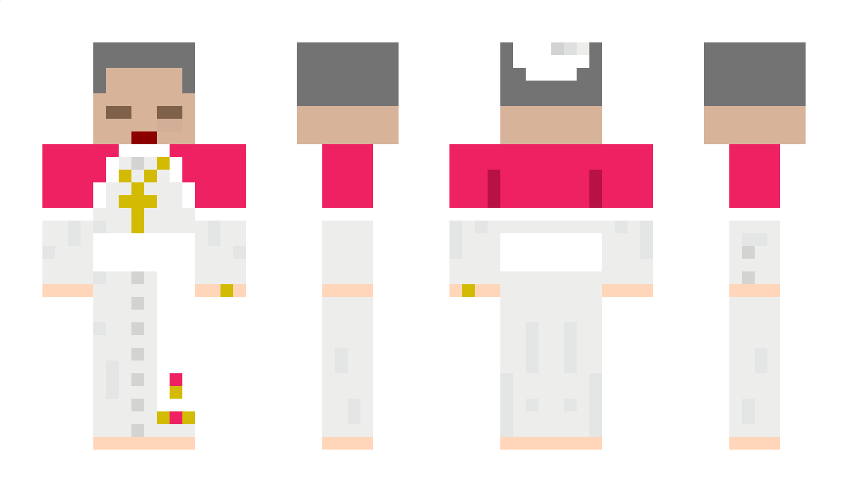 PopeBenedictXV Minecraft Skin