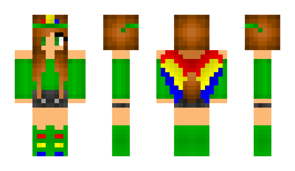 GreenParrot Minecraft Skin