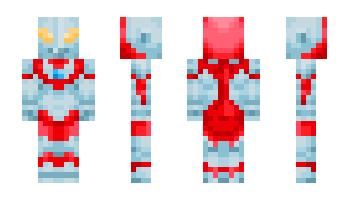 Shin_Ultraman Minecraft Skin