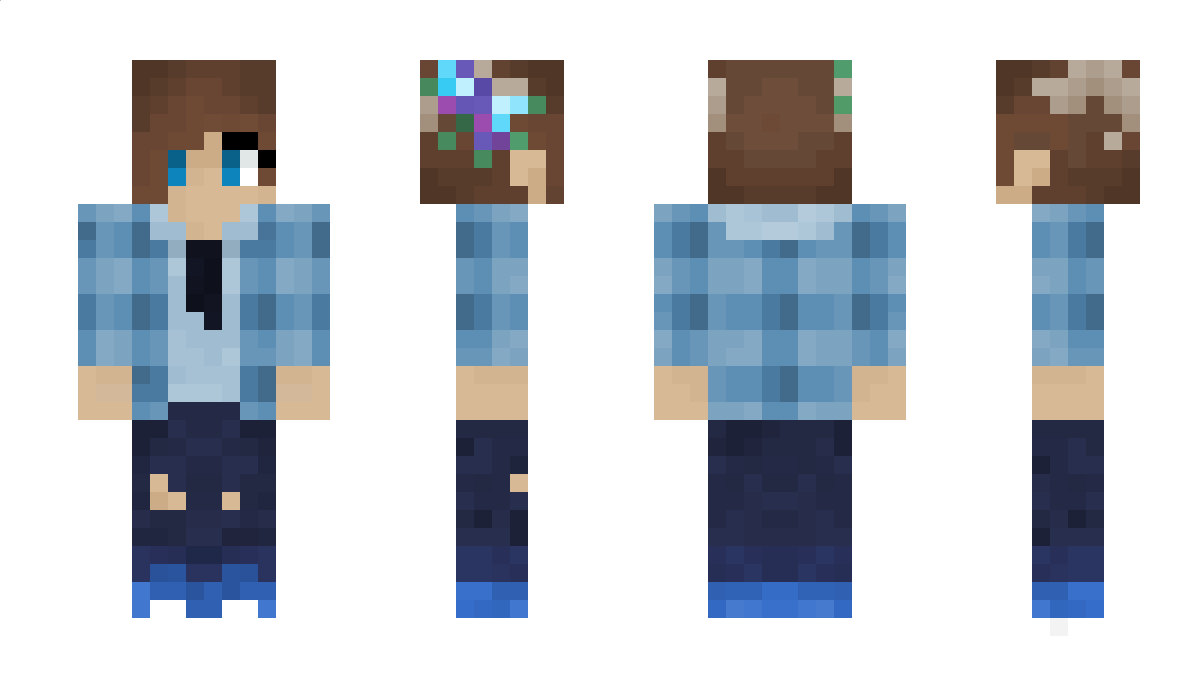 SmokeyBlue Minecraft Skin