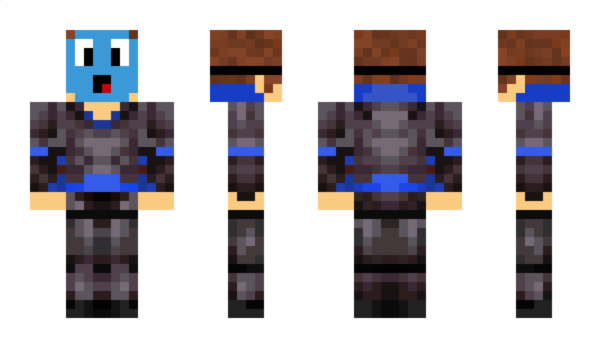 bluerace100 Minecraft Skin