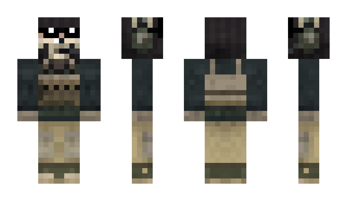 gunner1234 Minecraft Skin