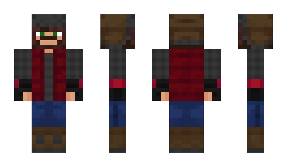 Hybriidd Minecraft Skin