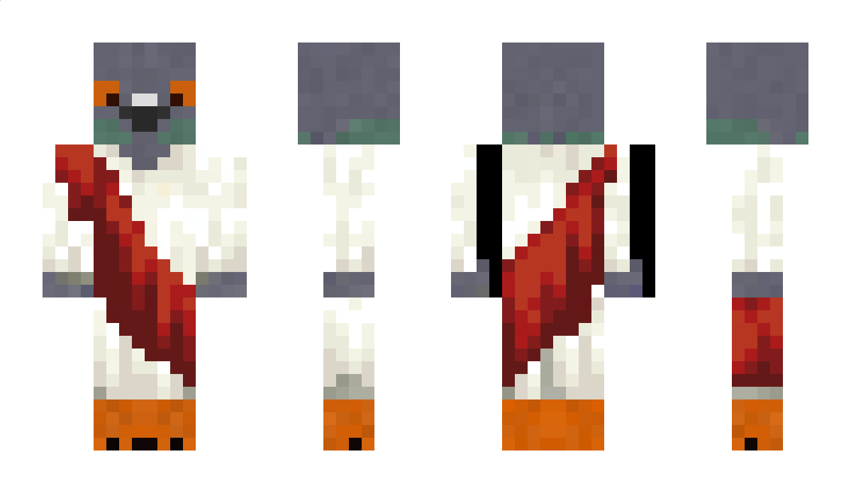 Taubengott Minecraft Skin