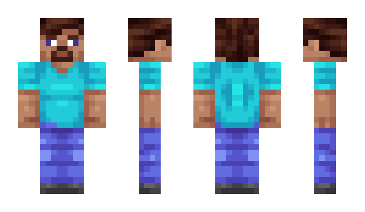 Kvadratnyk Minecraft Skin