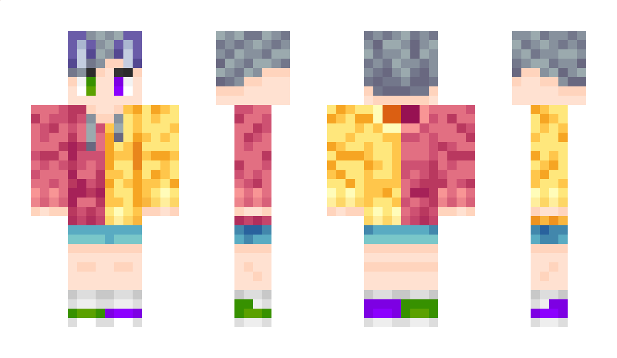 haiirofoxey Minecraft Skin