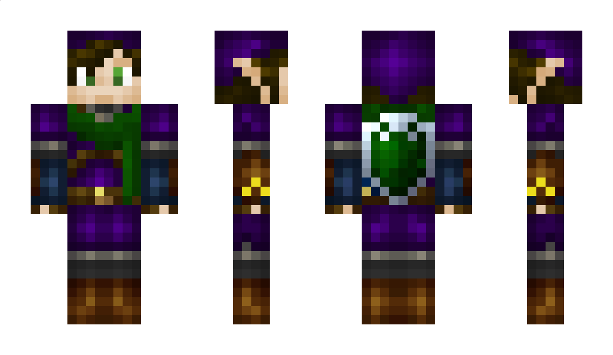 AshenForestElf Minecraft Skin