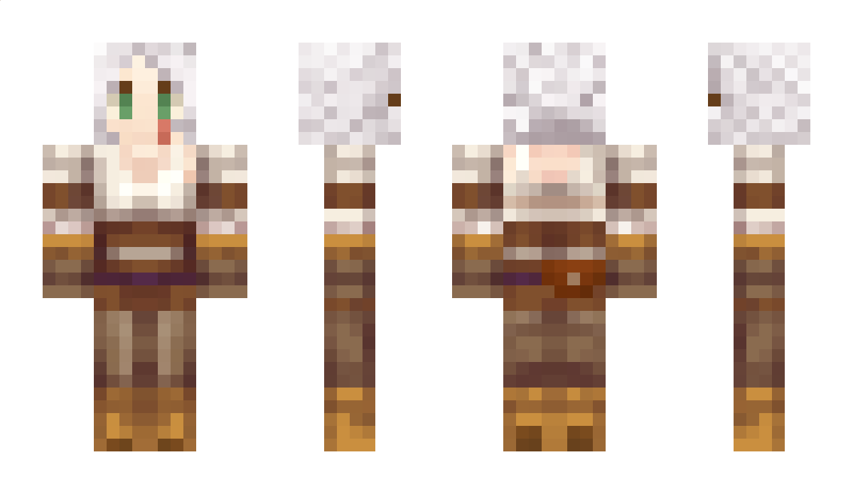 Cirilla Minecraft Skin