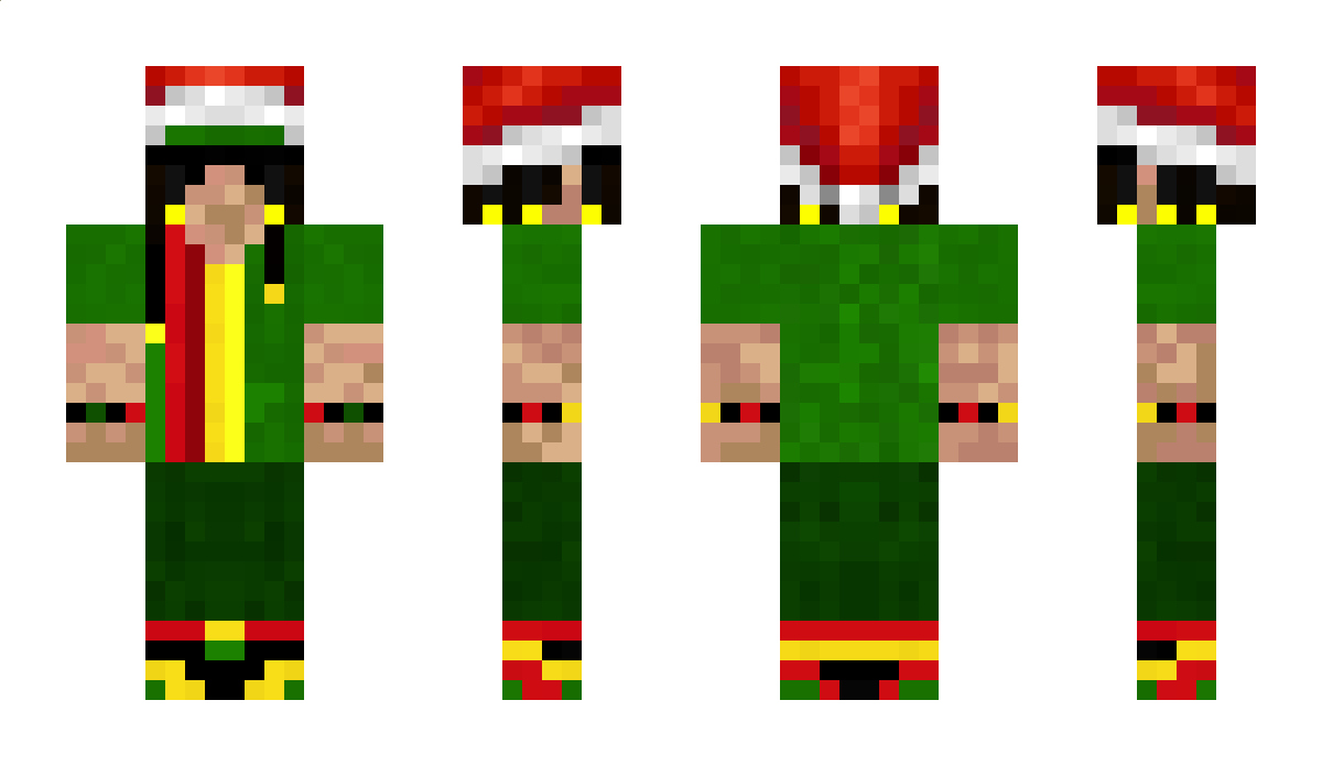 MrJamaica Minecraft Skin