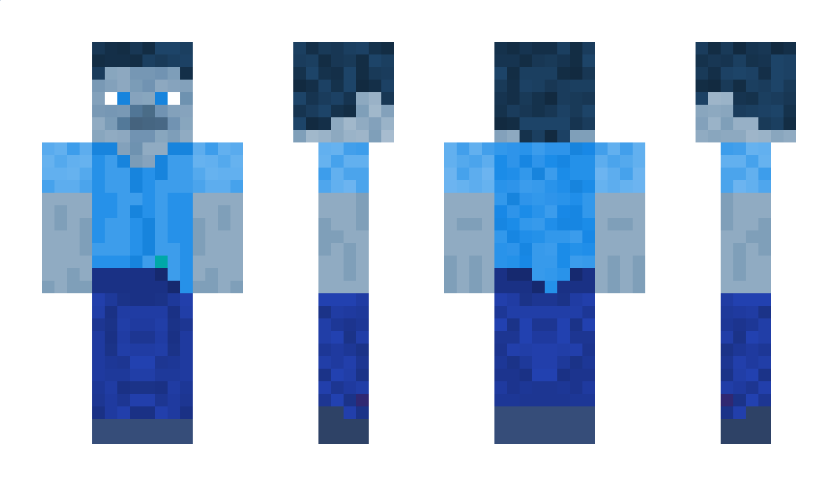 Frozen_Steve Minecraft Skin