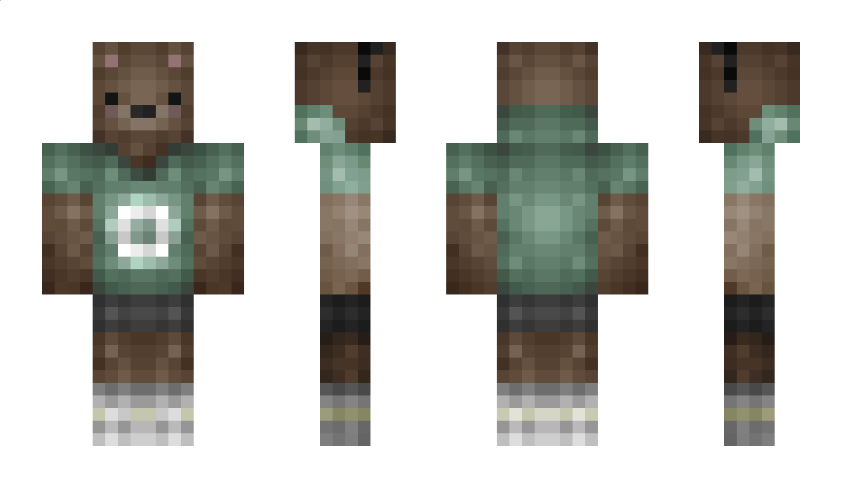 JustAbear Minecraft Skin