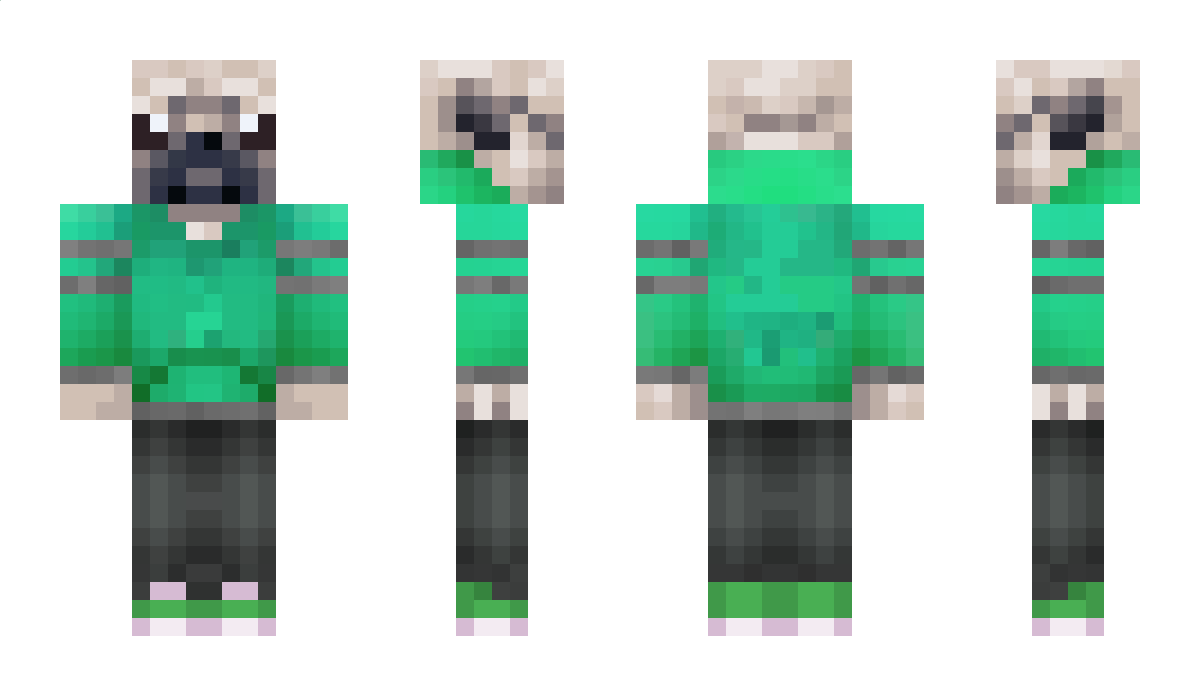 SecretPug Minecraft Skin