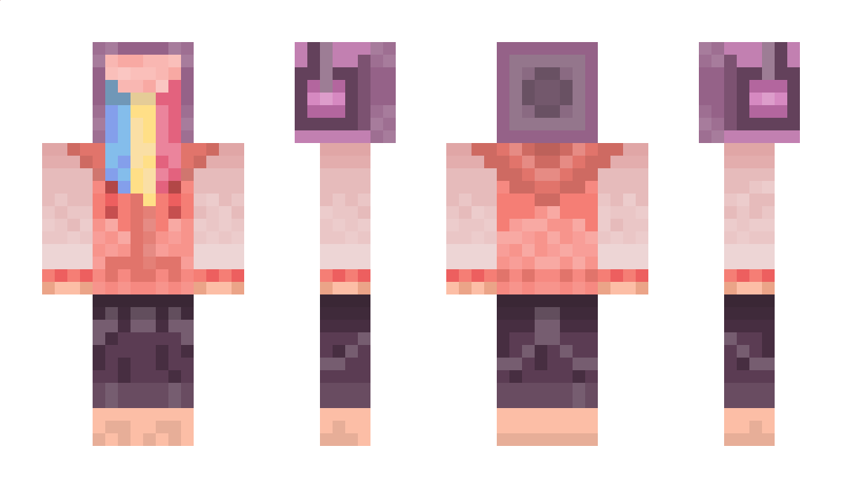 GoldenAxolotl Minecraft Skin