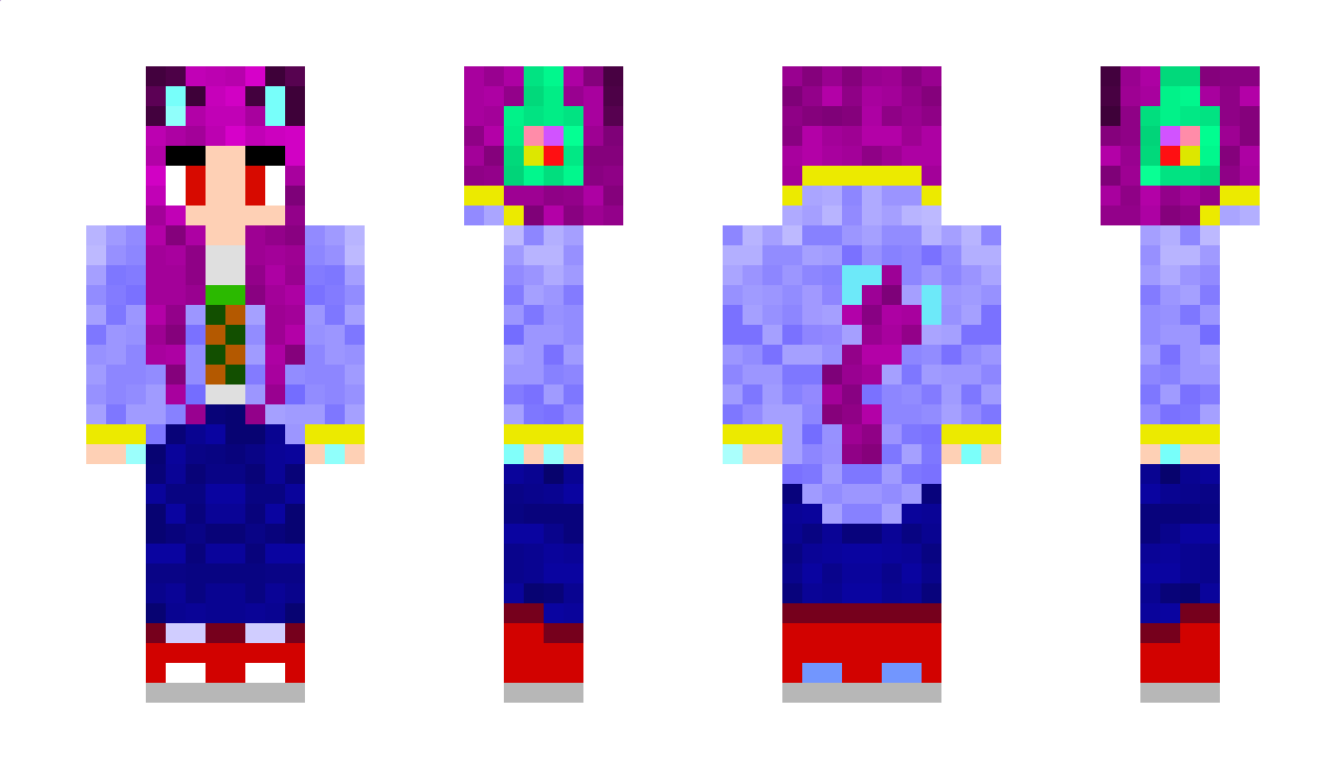 BakenekoNova Minecraft Skin