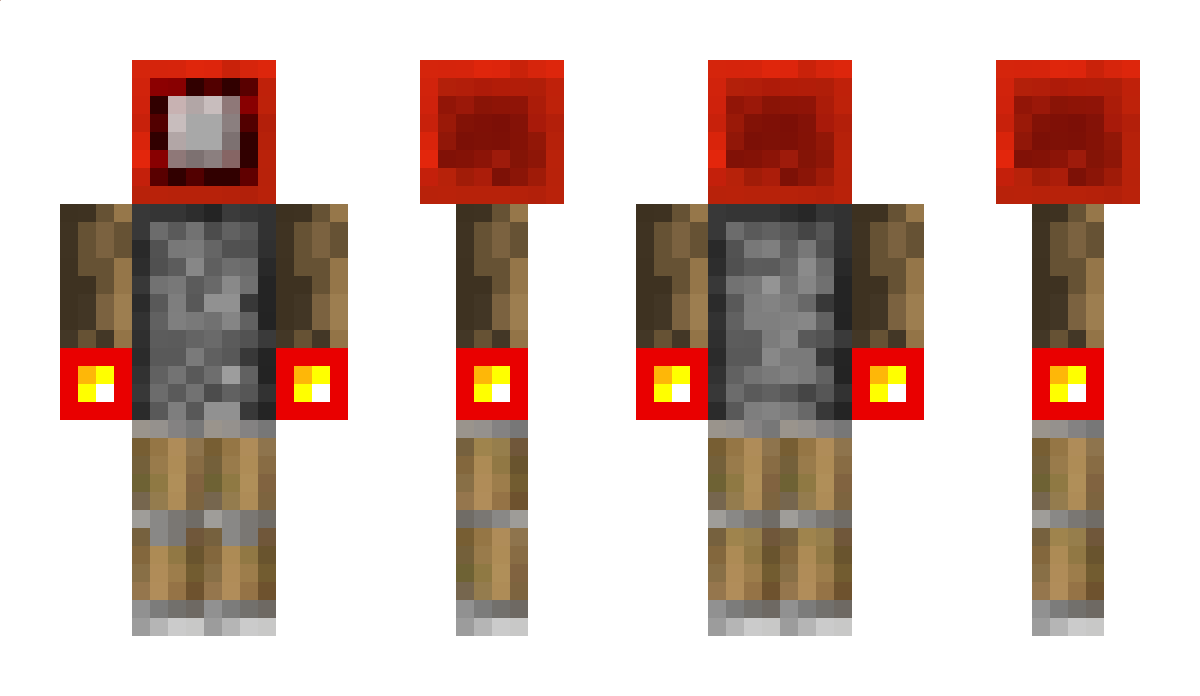 Redstone Minecraft Skin