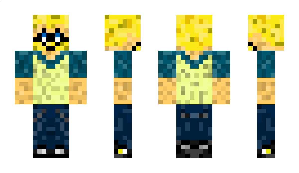 Goldchest Minecraft Skin