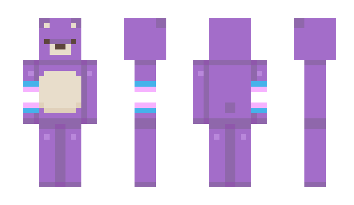 PurpleBear Minecraft Skin