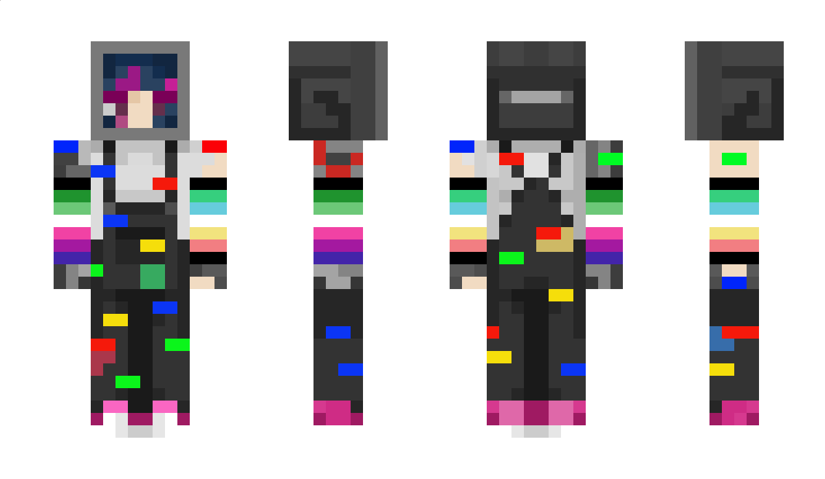 Monochrome_ERROR Minecraft Skin