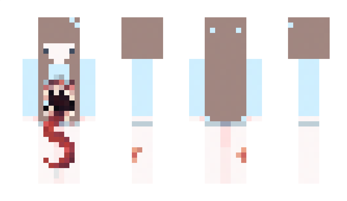 fnaf_puppet Minecraft Skin