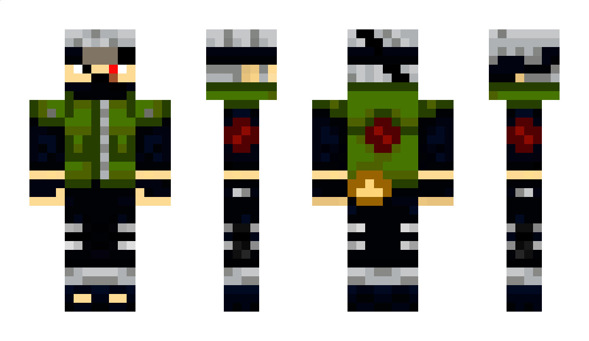 _Kakashi_ Minecraft Skin