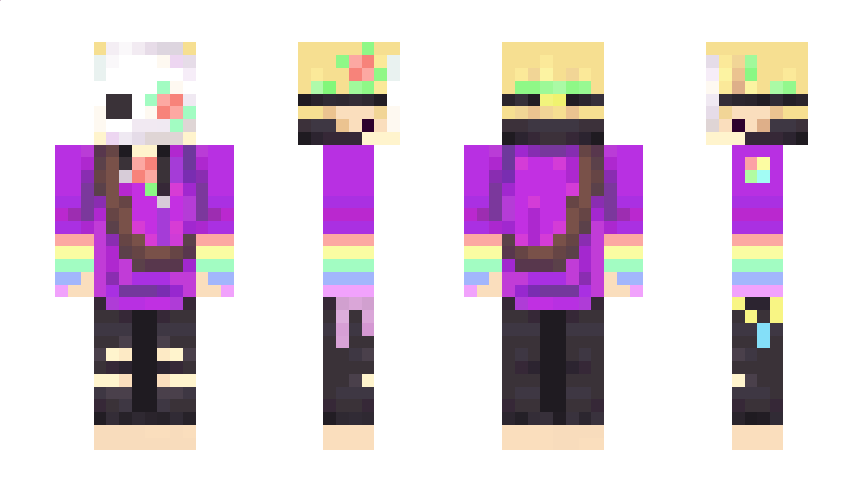 RainbowRose404 Minecraft Skin