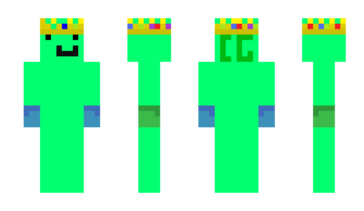 CutGreen Minecraft Skin