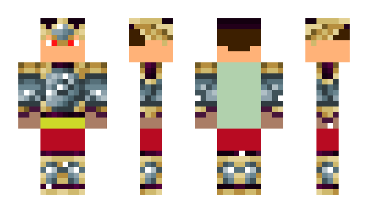 Zwarteridder Minecraft Skin