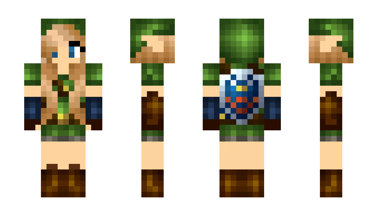 PunkGirl Minecraft Skin