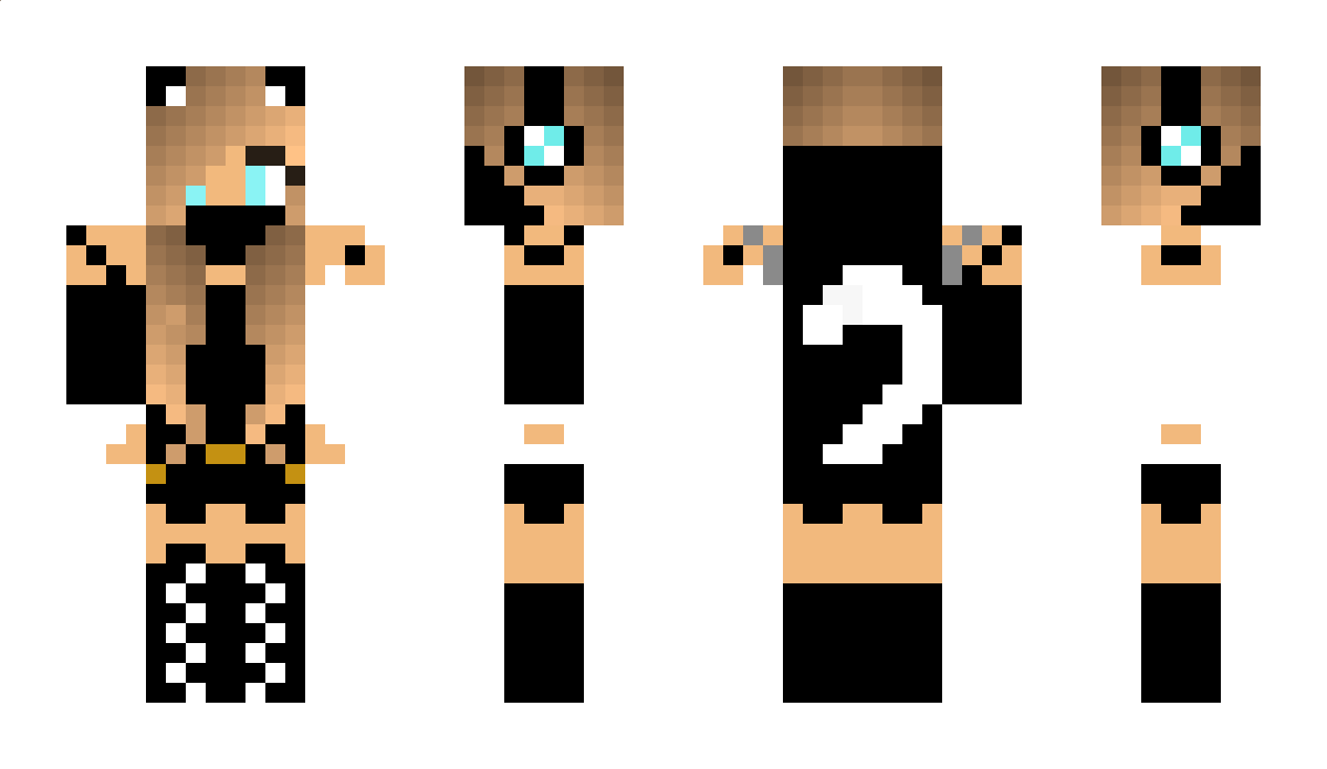 Girldetective Minecraft Skin