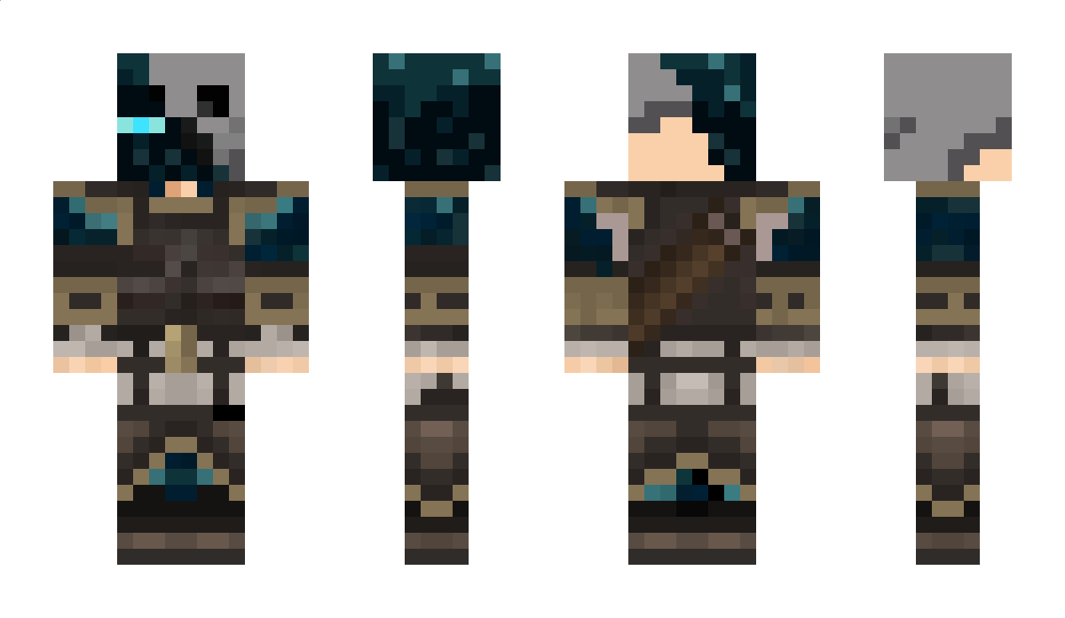 hexographic Minecraft Skin