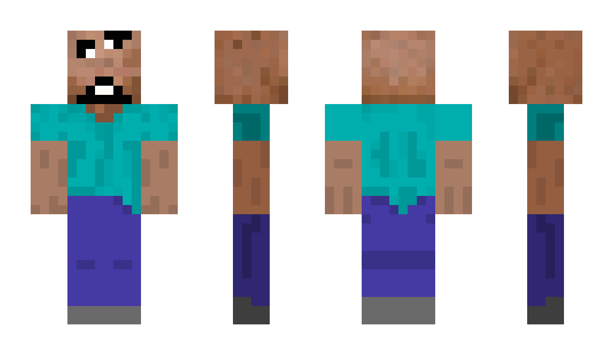 Dibiloid Minecraft Skin